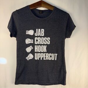 A kickboxing shirt. Size medium.